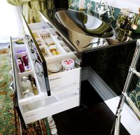 Тумба под раковину Clarberg Due amanti 120 подвесная Черная без ручек арт-DUE0112BLK — фото 6, Тумбы под раковину