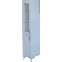 Шкаф пенал Sanflor Глория 32 L Серый арт-С000005724 — фото 1, Пеналы для ванной комнаты