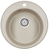 Кухонная мойка Paulmark Gelegen 50 Бежевая арт-PM404800-BE — фото 1, Кухонные мойки