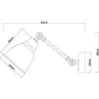 Товар: Настенный светильник Artelamp Braccio Черный арт-A2054AP-1BK - фото 3 Настенный светильник Artelamp Braccio Черный арт-A2054AP-1BK — фото 3, Бра