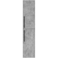 Шкаф пенал Brevita Rock 35 R подвесной Бетон Чикаго светло-серый арт-ROCK-05035-48-2П — фото 2, Пеналы для ванной комнаты