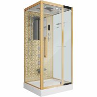 Душевая кабина Niagara Luxe NG- 100x90 с гидромассажем арт-7714G — фото 1, Душевые кабины