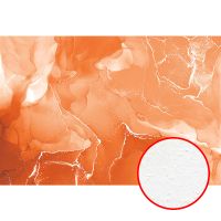 Фреска Ortograf Fluid art 33788 Фактура бархат FX Флизелин (4*2,7) Оранжевый, Абстракция арт-33788 (бархат FX) — фото 1, Фрески