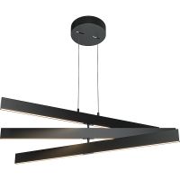 Подвесной светильник Maytoni Modern Origami Черный арт-MOD163PL-L38B4K — фото 1, Подвесные светильники