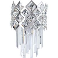 Настенный светильник Artelamp Wezen Прозрачный Хром арт-A1006AP-2CC — фото 1, Бра