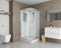 Душевая кабина Niagara Premium 100x100 NG-6002-01Q без гидромассажа арт-60020114Q — фото 2, Душевые кабины