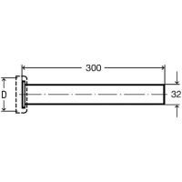 Удлинительная труба для сифона Viega 9945.143 Хром арт-102203 — фото 3, Прочие комплектующие для слива и канализации