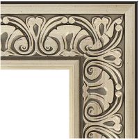 Товар: Зеркало Evoform Exclusive 100х70 с фацетом в багетной раме - Барокко серебро 106 мм арт-BY 3450 - фото 2 Зеркало Evoform Exclusive 100х70 с фацетом в багетной раме - Барокко серебро 106 мм арт-BY 3450 — фото 2, Зеркала в ванную комнату