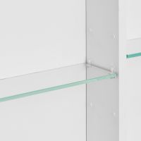 Зеркальный шкаф Aquaton Асти 70 Белый арт-1A263402AX010 — фото 3, Зеркальные шкафы в ванную