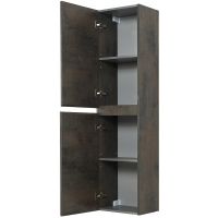 Шкаф пенал Cezares Molveno 40 подвесной Ossido арт-MOLVENO-1600-2A-SC-OSS — фото 5, Пеналы для ванной комнаты