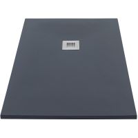 Душевой поддон из искусственного камня Aquanet Pleasure 140x80 Черный арт-258892 — фото 1, Душевые поддоны из искусственного камня