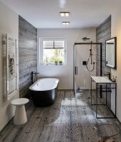 Смеситель для душа Hansgrohe Ecostat Square с термостатом Черный матовый арт-15714670 — фото 2, Смеситель для душа