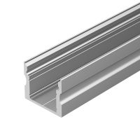 Профиль алюминиевый Arlight накладной для контурной подсветки Серебристый арт-036331 — фото 2, Профили для светодиодных лент