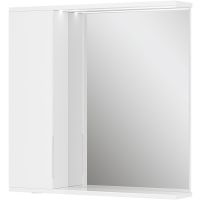 Зеркало со шкафом Volna Lake 70 L с подсветкой Белое арт-zsLAKE70.L-01 — фото 8, Зеркальные шкафы в ванную