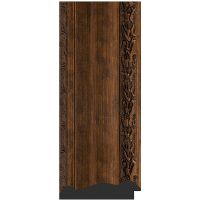 Зеркало Evoform Exclusive 120х72 с фацетом в багетной раме - Состаренная бронза с орнаментом 120 мм арт-BY 3455 — фото 3, Зеркала в ванную комнату