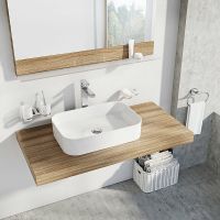 Раковина-чаша Ravak Ceramic R Slim 55 Белая арт-XJX01155002 — фото 3, Раковины накладные