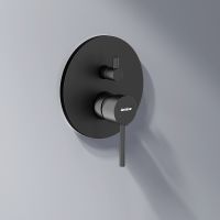 Товар: Душевая система Damixa Scandinavian Pure Черная матовая арт-936520300 - фото 5 Душевая система Damixa Scandinavian Pure Черная матовая арт-936520300 — фото 5, Встраиваемые душевые комплекты