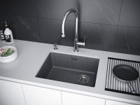 Товар: Кухонная мойка Paulmark Lumi 55 UNI Графит арт-LU55-DG - фото 4 Кухонная мойка Paulmark Lumi 55 UNI Графит арт-LU55-DG — фото 4, Кухонные мойки