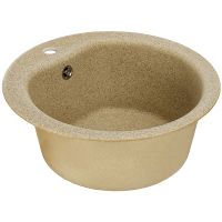 Товар: Кухонная мойка Aquaton Мида 51 Песочная арт-1A712732MD220 - фото 2 Кухонная мойка Aquaton Мида 51 Песочная арт-1A712732MD220 — фото 2, Кухонные мойки