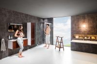 Товар: Зеркало Ravak Clear 80 с подсветкой с выключателем арт-X000000765 - фото 7 Зеркало Ravak Clear 80 с подсветкой с выключателем арт-X000000765 — фото 7, Зеркала в ванную комнату