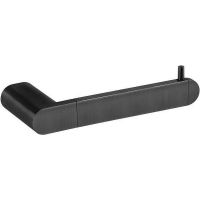 Держатель туалетной бумаги Remer Lounge Черный хром брашированный арт-LN61CFP — фото 1, Держатели туалетной бумаги