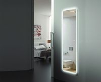 Зеркало Esbano 48 с подсветкой с сенсорным выключателем арт-ESMI2073W — фото 2, Зеркала в ванную комнату