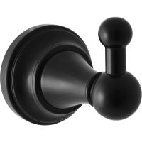 Крючок Rav Slezak Morava Черный матовый арт-MKA0100CMAT — фото 1, Крючки для полотенец