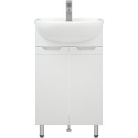 Тумба под раковину Corozo Лея 50 Белая арт-SD-00001489 — фото 1, Тумбы под раковину