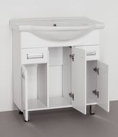 Товар: Тумба под раковину Style Line Ирис 75 Белый глянец арт-ЛС-00000017 - фото 2 Тумба под раковину Style Line Ирис 75 Белый глянец арт-ЛС-00000017 — фото 2, Тумбы под раковину