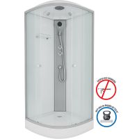 Душевая кабина Niagara Eco 80x80 без гидромассажа арт-E80/13/MT — фото 3, Душевые кабины