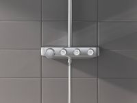 Душевая система Grohe Euphoria с термостатом Хром арт-26508000 — фото 10, Душевые стойки