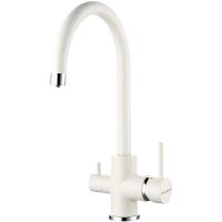 Товар: Смеситель для кухни Paulmark Essen Белый арт-Es213211-331 - фото 1 Смеситель для кухни Paulmark Essen Белый арт-Es213211-331 — фото 1, Смесители для кухни