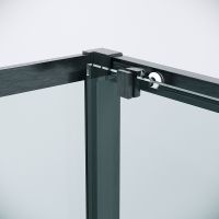 Душевой уголок Grossman Cosmo 110х70 профиль Графит сатин стекло прозрачное арт-120.K33.02.1170.42.00 — фото 6, Прямоугольные душевые уголки