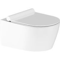 Комплект унитаза с инсталляцией AM.PM Jupiter с сиденьем Микролифт и Белой глянцевой клавишей смыва арт-IS110101.DX77C1700 — фото 2, Комплекты унитаз + инсталляция