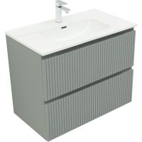 Тумба под раковину Aquanet Джейн 80 подвесная Мисти грин арт-335434 — фото 2, Тумбы под раковину