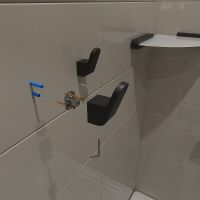 Крючок Altasan Лотос Черный матовый арт-ЛТ10ЧМ — фото 4, Крючки для полотенец