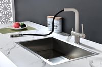 Смеситель для кухни Paulmark Serpentine Бежевый арт-Se213222-BE — фото 4, Смесители для кухни