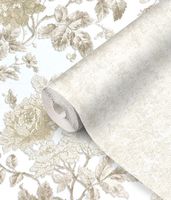 Обои Prima Italiana Carnevale Винил на флизелине (1,06*10) Бежевый/Золото, Штукатурка арт-80714 — фото 3, Обои для стен