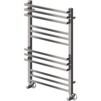 Водяной полотенцесушитель Terminus Нойс П12 500x800 Хром, нижнее подключение, G 1/2" ВР, с комплектом вентилей арт-4630080268401 — фото 1, Водяные полотенцесушители