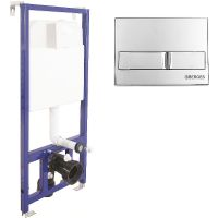 Товар: Комплект унитаза Grossman GR-4455S с инсталляцией Berges Novum L3 040213 с сиденьем Микролифт и клавишей смыва Хром арт-GR-4455S+040213 - фото 3 Комплект унитаза Grossman GR-4455S с инсталляцией Berges Novum L3 040213 с сиденьем Микролифт и клавишей смыва Хром арт-GR-4455S+040213 — фото 3, Комплекты унитаз + инсталляция