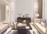 Обои Alessandro Allori Grace Винил на флизелине (1,06*10,05) Бежевый, Линии арт-1806-1 — фото 2, Обои для стен