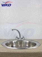 Смеситель для кухни Viko Хром арт-V-1233 — фото 2, Смесители для кухни