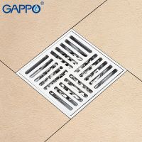 Душевой трап Gappo с решеткой Хром арт-G81051 — фото 5, Трапы для душа