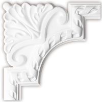 Угловой элемент Decomaster 240x240x21 мм арт-98061-1 — фото 1, Молдинги