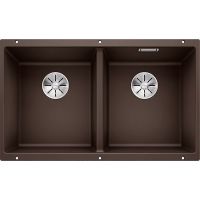 Кухонная мойка Blanco Subline 350/350-U Кофе арт-523583 — фото 1, Кухонные мойки