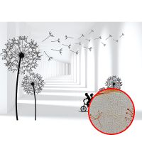 Фреска Ortograf 3D 33541 Фактура бархат золото FX-G Флизелин (3,9*2,7) Белый/Черный, Цветы/Абстракция арт-33541 (бархат золото FX-G) — фото 1, Фрески