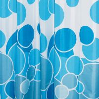 Штора для ванны Ridder Kani 180х200 Голубая Белая арт-403073 — фото 2, Шторы для ванной