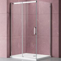 Душевой уголок Vincea Dice 140x90 профиль Хром стекло прозрачное арт-VSR-4D9014CL — фото 1, Прямоугольные душевые уголки