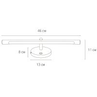 Товар: Подсветка для картин Artelamp Ronnie Полированная медь арт-A8025AP-1PB - фото 3 Подсветка для картин Artelamp Ronnie Полированная медь арт-A8025AP-1PB — фото 3, Подсветки