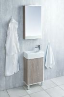 Товар: Тумба под раковину Aquaton Эмма 45 Белый Дуб наварра арт-1A221601EAD80 - фото 3 Тумба под раковину Aquaton Эмма 45 Белый Дуб наварра арт-1A221601EAD80 — фото 3, Тумбы под раковину